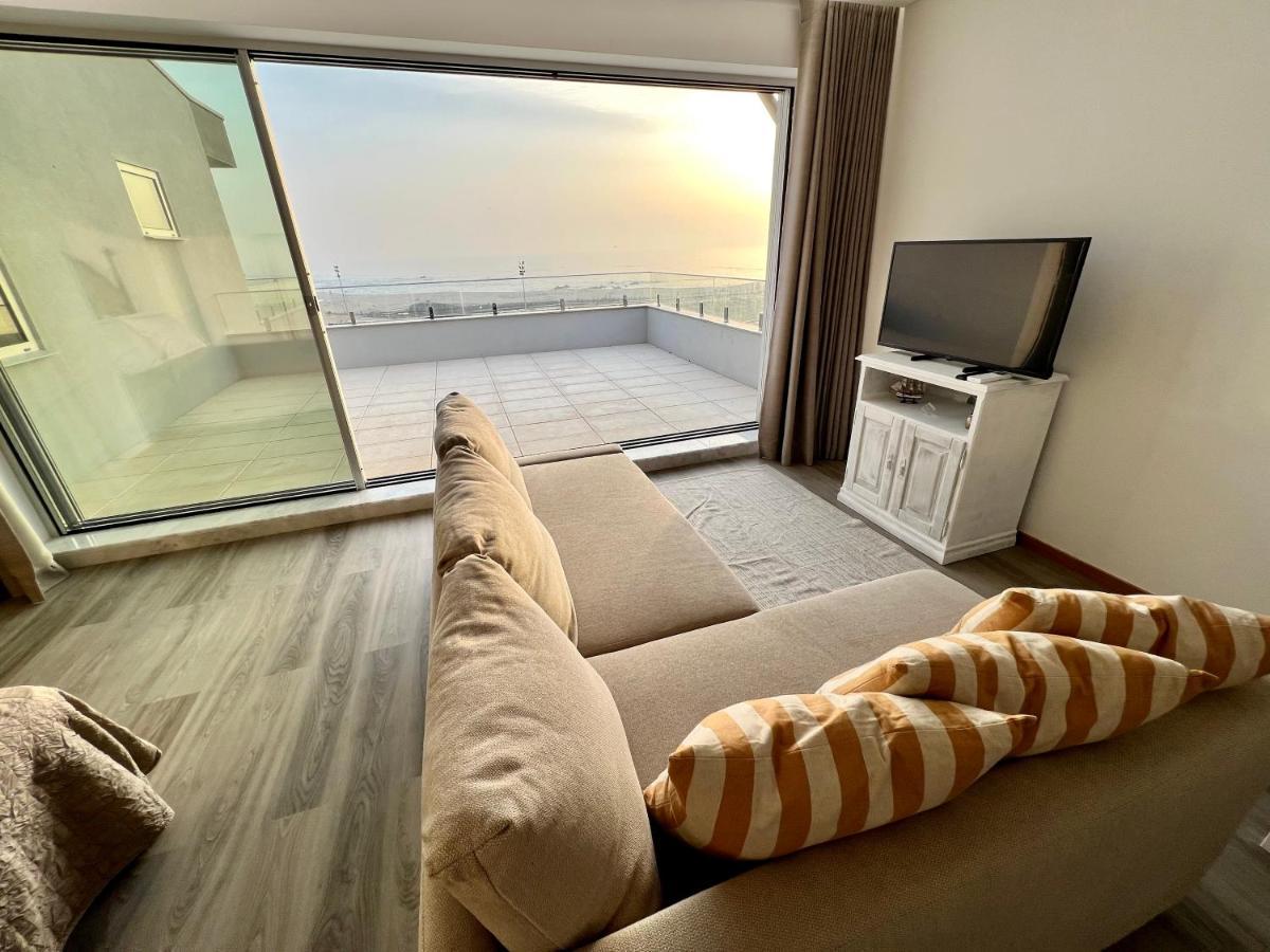 Povoa De Varzim-Sleeps4-Beachfront-Ac-Parking Buitenkant foto